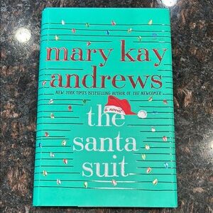 Mary Kay Andrews 'The Santa Suit' Hardcover Book